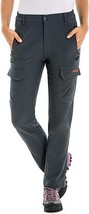 clothin Women&#39;s Gray Insulated Fleece Lined Snow Pants - Size: 6 - £19.04 GBP