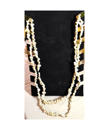 Seashell Necklaces Pair of 2 Natural Cowrei Shell Lei Women&#39;s Necklaces - $38.18 CAD