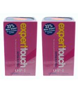 Nail Wipes Opi 2 Pack Expert Touch Lint Free Nail Wipes 200 Each - $12.86