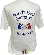 HandiPrints World&#39;s Best Grandpa T-Shirt with Paint Kit - Hand Prints for  - $34.97