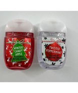 Lot of 2 Bath &amp; Body Works Apple Peppermint Anti-Bacterial Hand Gel 1oz ... - $4.00