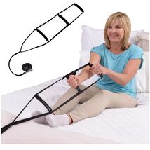 Sit Up Helper Bed-Ladder - Mobile Aid for Seniors, Adjustable from 48-84 in - $32.62
