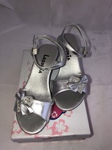 Lasonia Crystal Open Toe Ankle Strap Buckle Dress Sandal Kids Size 13 - £15.09 GBP