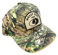 MOSSY OAK 1986 LOGO PATCH CAMOUFLAGE HUNTING SNAPBACK HAT CAP ADJUSTABLE... - $11.35