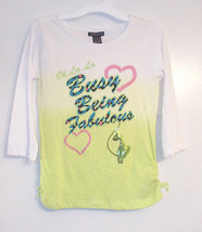 Baby Phat Girls Shirt Busy Being Fabulous Size Large 10-12  NWT - £9.90 GBP