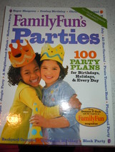 Disney&#39;s Family Fun Parties 100 Party Plans for Birthdays Holidays, Ever... - $5.99