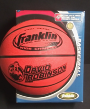 Franklin Sports All Court Rubber Basketball David Robinson c1990s (New i... - $39.99