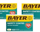 Bayer Aspirin Regimen Pain Reliever 100 Enteric Coated Tablets, 325mg Pa... - $26.23