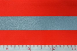 3M® 2&quot; Reflective Tape Fluorescent Orange w/ Silver Stripe Tape by Yard ... - €2,58 EUR