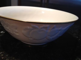 porcelain fruits of life lenox decorative serving bowl - £78.68 GBP