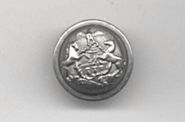 (1) Original State Of Pennsylvania US Army Indian Wars Silvered 7/8&quot; Coat Button - £3.90 GBP