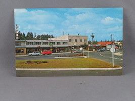 Vintage Postcard - Campbell River Business District - Taylorchrome Color Cards - £11.80 GBP
