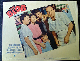 Steve Mc Queen (The Blob) Original Vintage 1958 Movie Lobby Card (SCI-FI 50,S) - £169.10 GBP