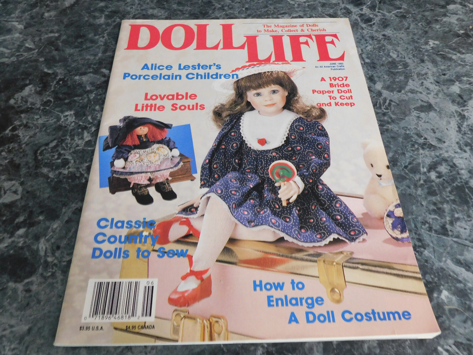 Doll Life Magazine June 1982 - $2.99