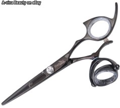 SharkFin Pro Super Swivel Black 5.5&quot; Titanium Shears - £310.72 GBP