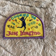 1998 Girl Scout Cookie Patch Just Imagine - £3.59 GBP