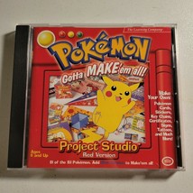 Pokemon Project Studio CD Red Version Gotta Make em all 1999 Vintage - $5.90