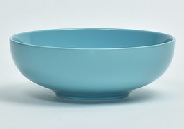Turquoise  7.75&quot; Ceramic Pasta Bowl Set of 4 by Omni Housewares - £49.28 GBP