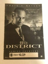 The District Tv Guide Vintage Print Ad Craig T Nelson Tpa7 - $5.93