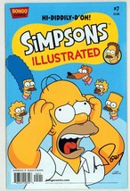 The Simpsons Illustrated #7 SIGNED Andrew Pepoy Homer Marge Bart Lisa &amp; Maggie - £15.58 GBP