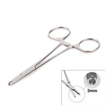1PC Sterile Surgical Steel Dermal Anchor Holding Tool Plier Tweezer Clamp Profes - £16.87 GBP
