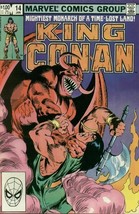 King Conan #14 - Jan 1983 Marvel Comics, Newsstand VF- 7.5 Sharp! - £2.38 GBP