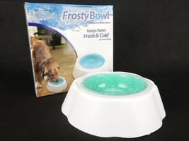 Frosty Bowl Chilled Pet Water Dish ~ Keeps Water Cold Up To 8 Hours, 16 ... - £10.13 GBP