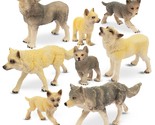 Forest Animals Toy Figurines - Plastic Jungle Zoo Animal Figurines For K... - $27.99