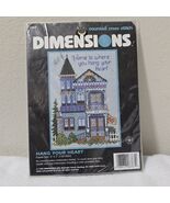 VTG Dimensions Hang Your Heart #6767 Victorian House Cross Stitch Kit 5”... - €12,45 EUR VTG Dimensions Hang Your Heart #6767 Victorian House Cross Stitch Kit 5”... - €12,45 EUR
