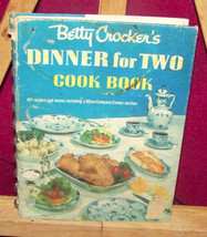 vintage hardback  cookbook  / dinner for two cookbook/ betty crocker} - £7.91 GBP