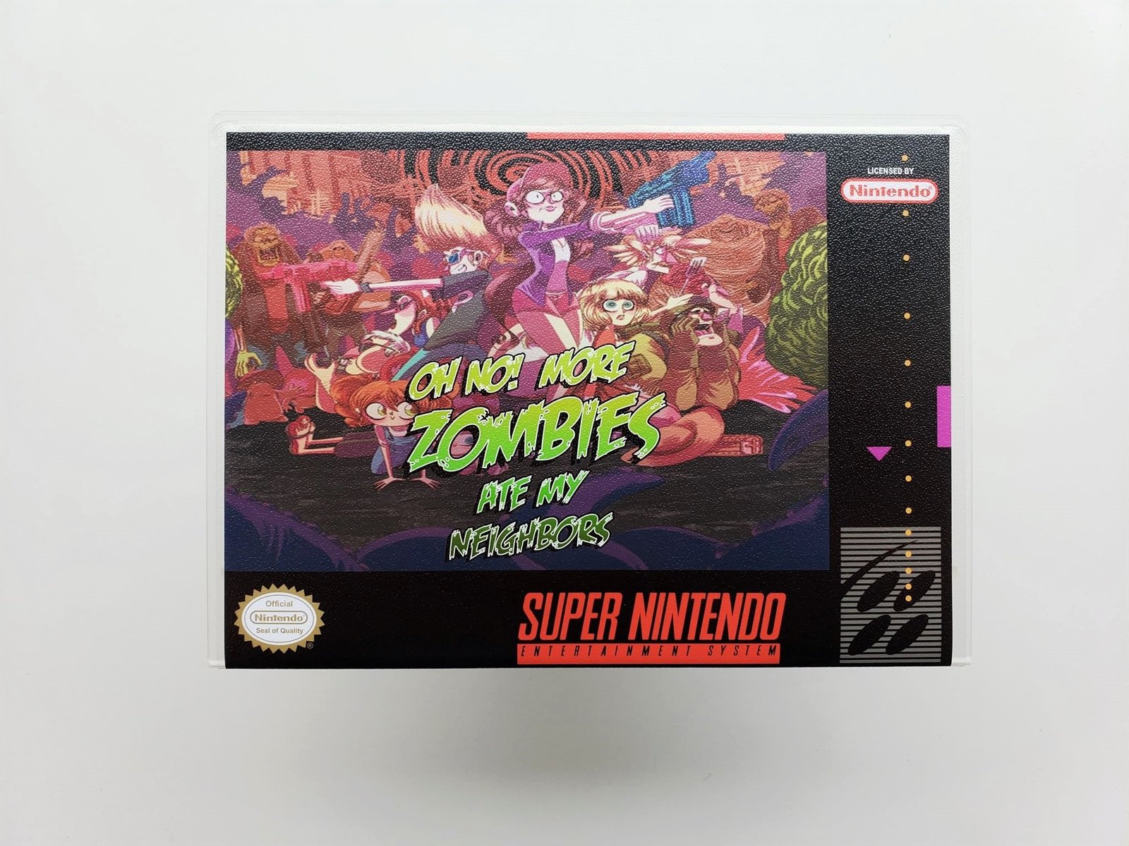 Oh No! More Zombies Ate My Neighbors - Game / Case Super Nintendo (SNES) USA