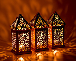 Vintage Moroccan Lantern Shabby chic Lantern Wedding Lighting Bohemian Wedding - £44.75 GBP