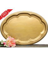 Vanity tray, Wedding cake tray Housewarming Gifts, Vintage Gold Serving ... - £14.37 GBP