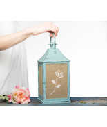 Metal Lantern Shabby Chic Home Decor, Housewarming Gifts, French Country... - £20.44 GBP