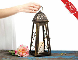 Rustic Wedding Lanterns Centerpieces, Moroccan décor, Rose Gold, Bronze,... - $21.99