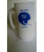 New York NY Giants Milk Glass Coffee Mug Cup 5.5&quot; Vintage Mint - $13.42 CAD