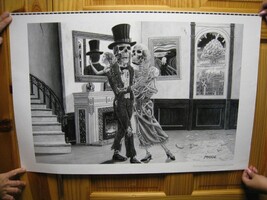 The Last Dance Poster by Tom Masse Grateful Dead Like Artist Proof - €155,23 EUR