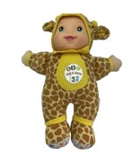 Baby&#39;s First Sing &amp; Learn abc 123 Doll Giraffe Outfit Goldberger Toy Plush - £7.64 GBP