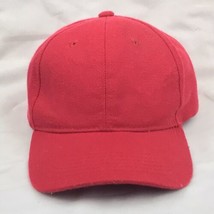 Red Blank Vintage Hat Cap - $9.89