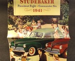 Studebaker President Eight Commander Six 1941 Sales Brochure - £53.88 GBP