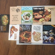 Lot of 9 Vintage cookbooks~ Good condition~Antique~old recipes - £9.50 GBP