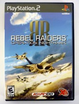Rebel Raiders: Operation Nighthawk Authentic Sony PlayStation 2 PS2 Game 2006 - £2.95 GBP