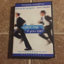 Catch Me If You Can DVD Widescreen Leonardo Dicaprio Tom Hanks - £5.20 GBP