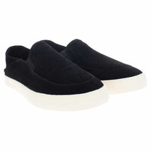 Staheekum Men&#39;s Size 12, Flipside Crash-Back Suede Leather Slip-On Shoes, Black - £22.70 GBP