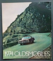 Original 1974 Oldsmobile Ninety-Eight Delta 88 Cutlass Dealer Sale Broch... - $14.99