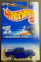1997 Hot Wheels 1955 Chevy Blue Streak Series  Blue 3/4 HW11 - £10.32 GBP
