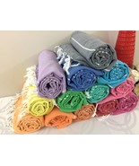 Turkish Peshtemal Towel Beach Towel Gym Towel Hammam Towel 100% cotton Sultan - £21.57 GBP