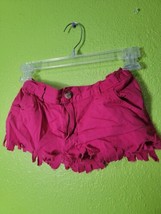 Wonder Nation Skirt Size 14 Frilled Cutoff Pink Mini - $13.44