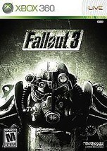 Fallout 3 (Microsoft Xbox 360, 2008) NO MANUAL - £6.33 GBP