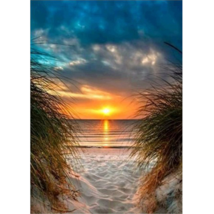 Sunset Seascape Living Room Decorative Painting Full Drill - £16.01 GBP